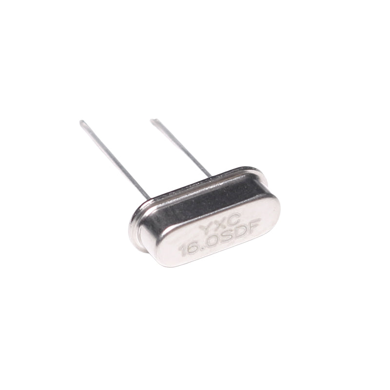 16 Mhz HC-49S 2Pin DIP Through-Hole Crystal Oscillator Half Size - YXC