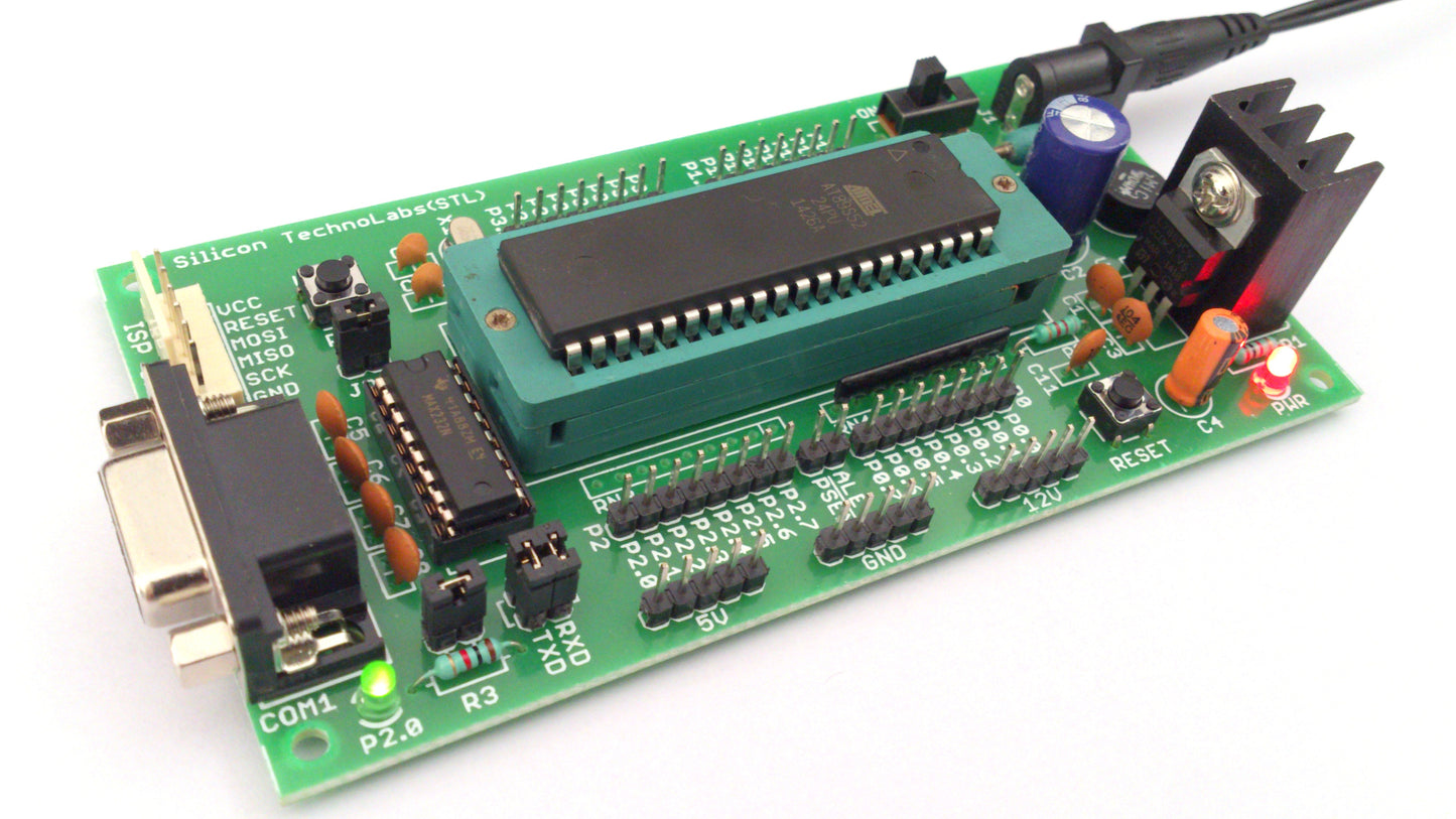 8051 Development Board zif