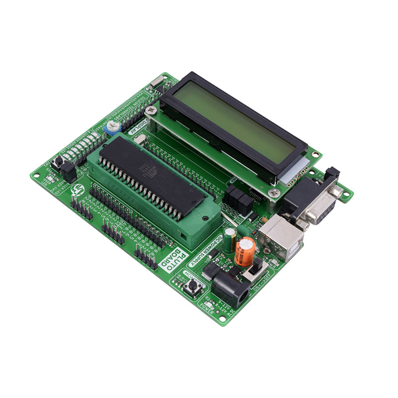 ATMEL 8051 Quick Starter Pluto Board - On-Board Programmer (Driver Free)