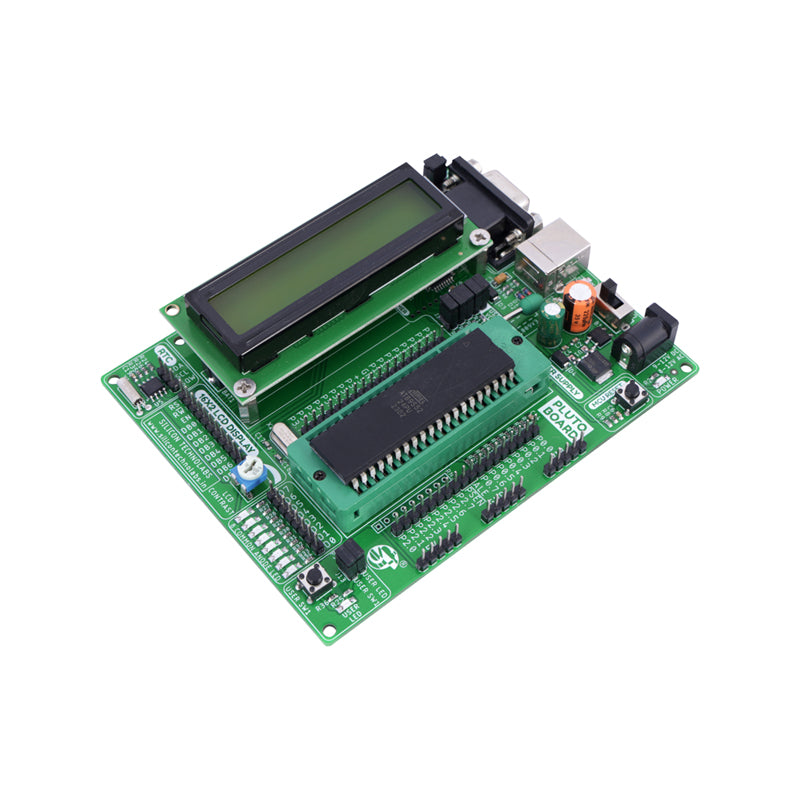 ATMEL 8051 Quick Starter Pluto Board - On-Board Programmer (Driver Free)