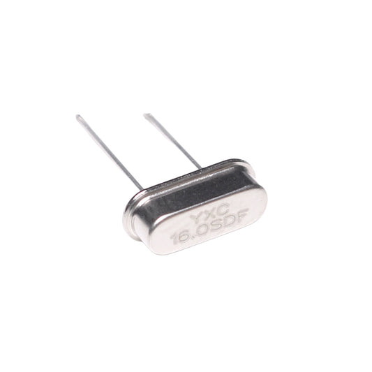 16 Mhz HC-49S 2Pin DIP Through-Hole Crystal Oscillator Half Size - YXC