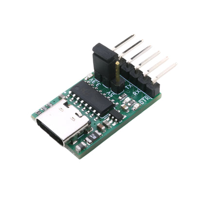 CH340C Serial Converter with 3.3V Jumper Pin Setup