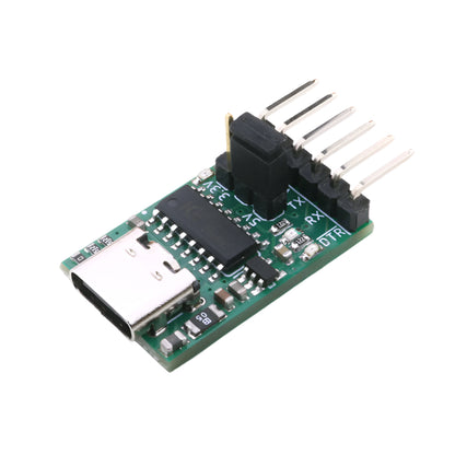 CH340C Serial Converter with 5V Jumper Pin Configuration