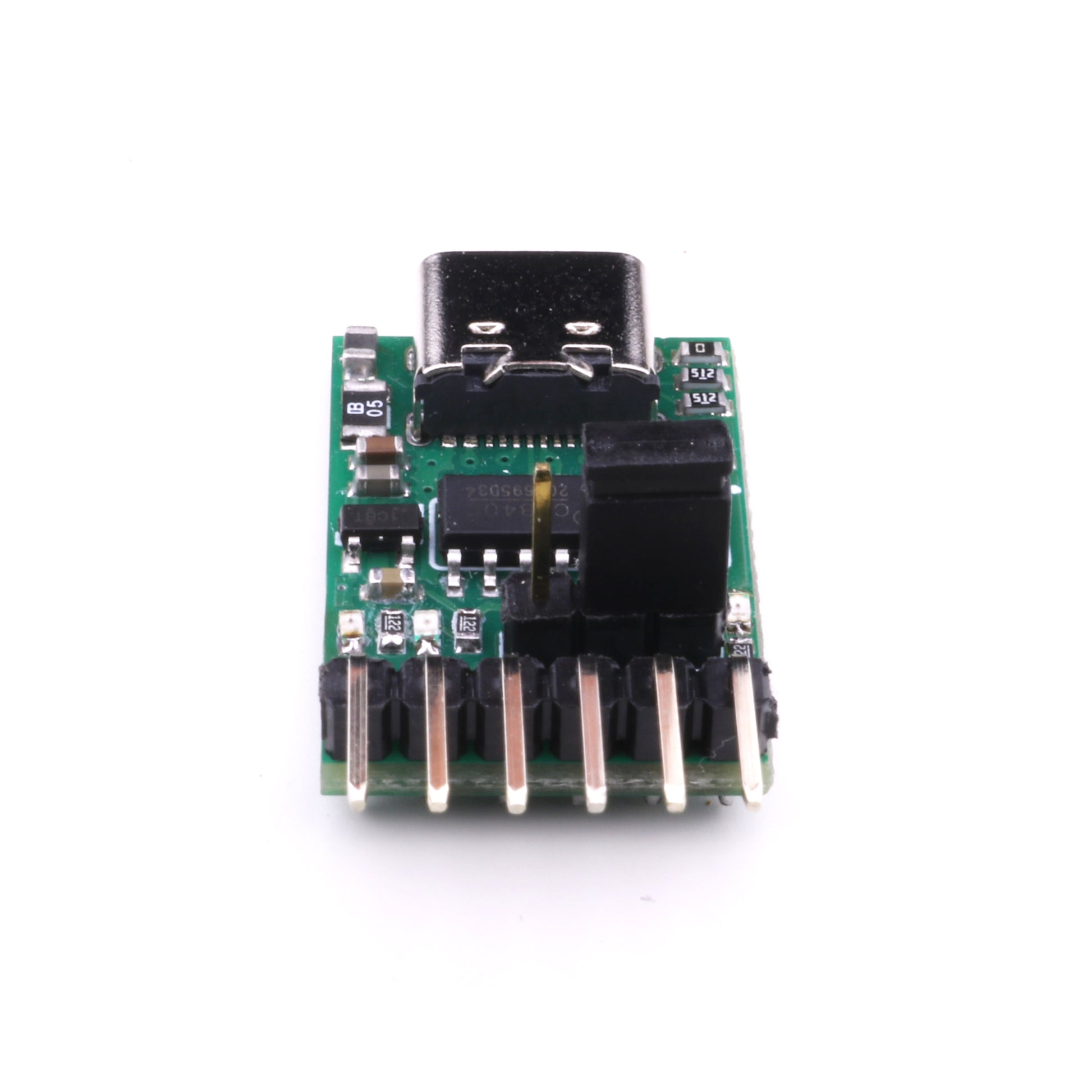 CH340C Serial Converter Module with Male Header Pins Installed