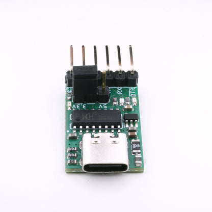 CH340C USB to TTL Converter Module – USB Port Close-Up