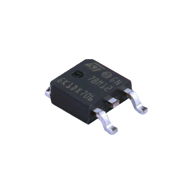 L78M12CDT-TR 12V 500mA linear voltage regulator IC in TO-252 surface-mount package