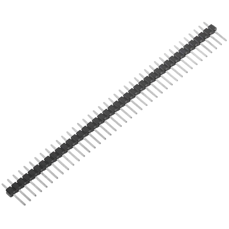 2.54mm 40x1 Male Straight Header Strip, 11mm Pin Height