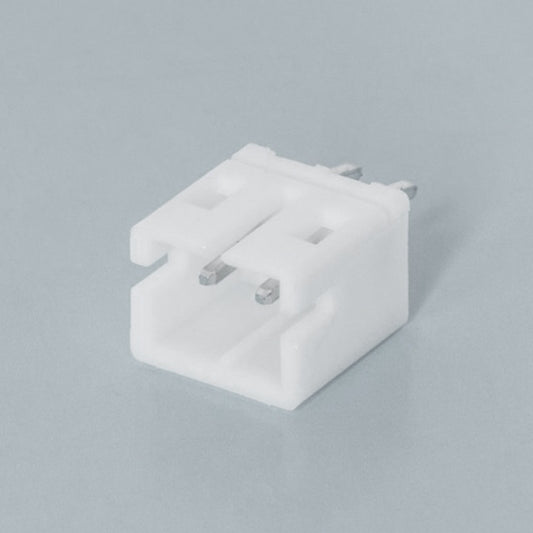 DS1066-2MVW6S JST PH Compatible 2-Pin 2.0mm Male PCB Header Connector Front Isometric View
