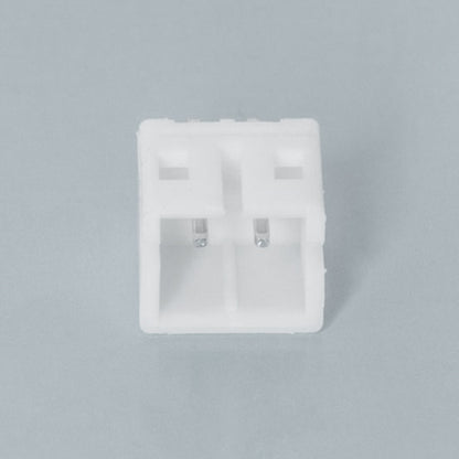 DS1066-2MVW6S JST PH Compatible 2-Pin 2.0mm Male PCB Header Connector Front Mating View