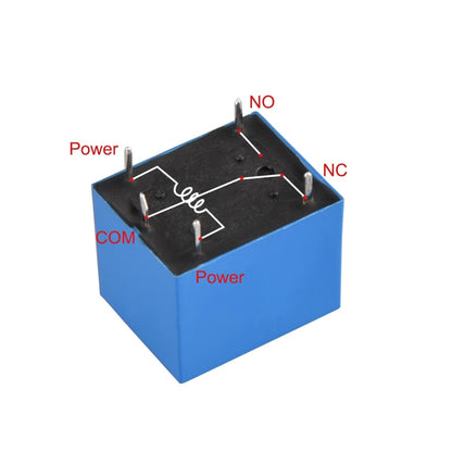 12V SPDT Sugar Cube Relay 7A 5-Pin Through Hole (JQC3F-C-S-DC12V)