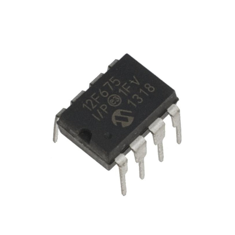Microchip PIC12F675-I/P 8-Bit PIC Microcontroller DIP-8