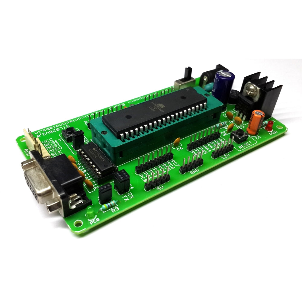 Atmel avr development board feature