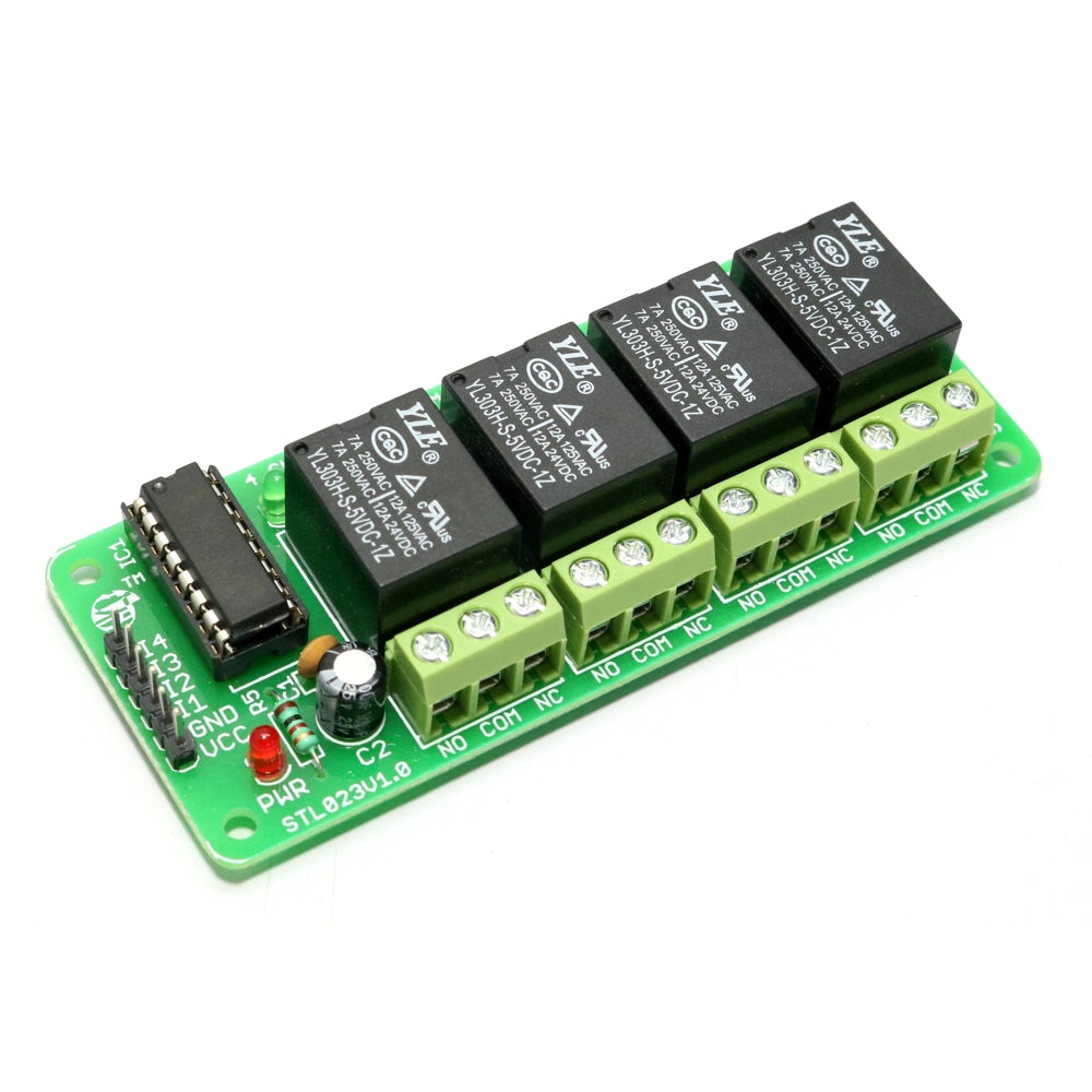 5V Four Channel Relay Module right