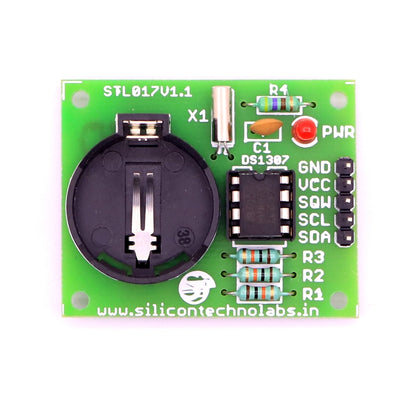 DS1307 RTC module only left