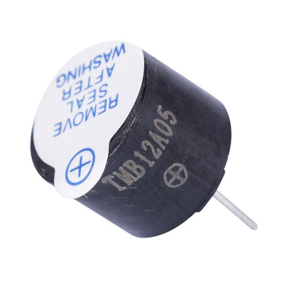 TMB12A05 Active Buzzer 5V DC, 2.4kHz Electromagnetic | 12x9.5mm Through Hole Pin
