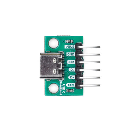 USB-C Breakout Board with Female USB-C Port