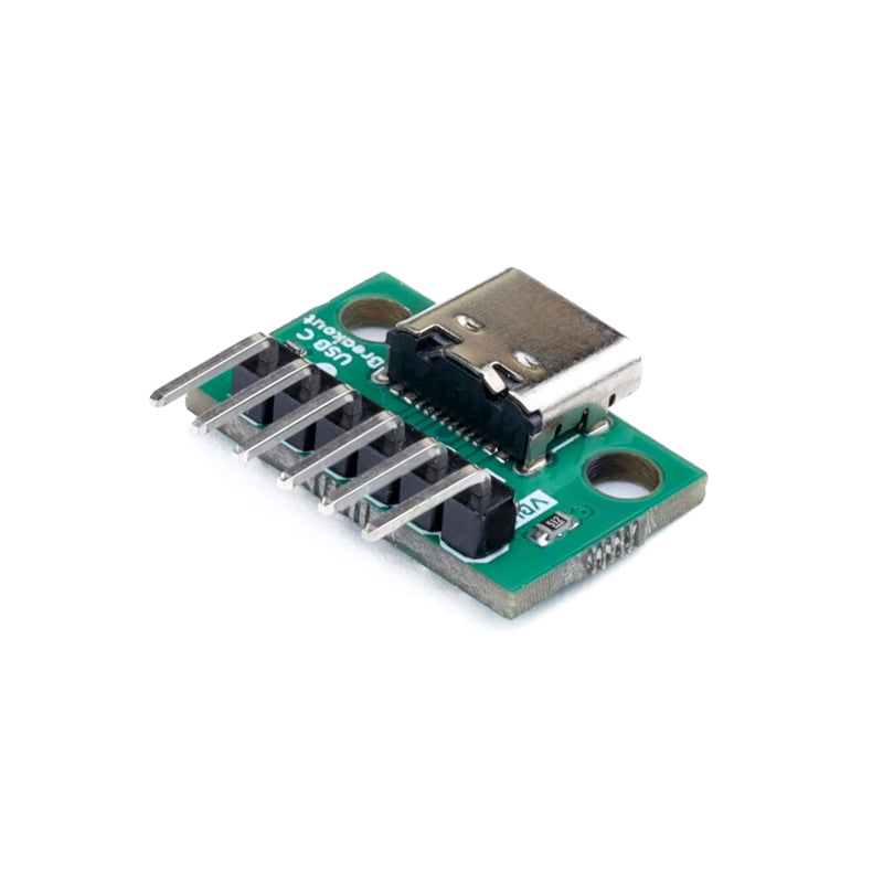USB-C Breakout Board with Female USB-C Port