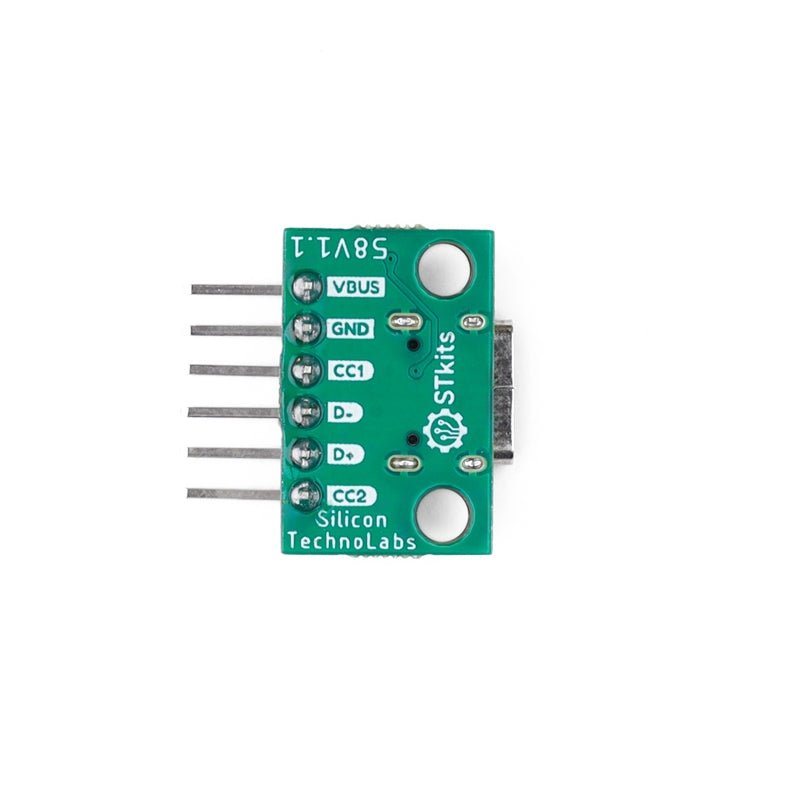 USB-C Breakout Board with Female USB-C Port