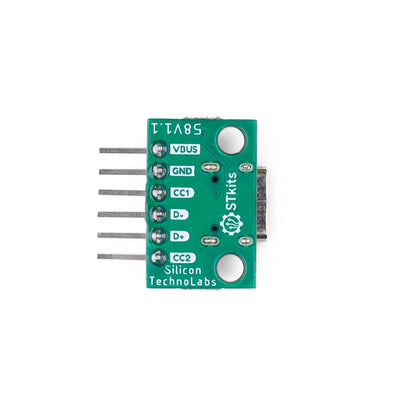 USB-C Breakout Board with Female USB-C Port